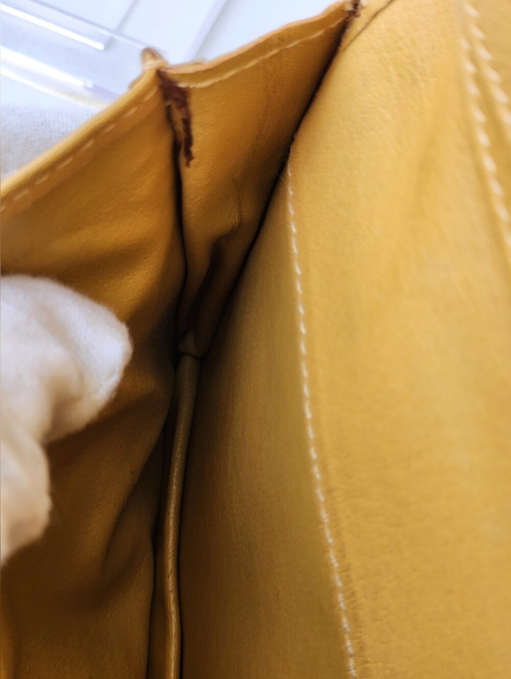 Loewe Madrid Vintage Mustard Yellow Leather Continental Wallet With Box, Dustbag - Picture 10 of 15